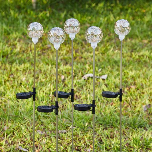 Arielle Solar Garden Lamp – Reed-Inspired LED Stake Light for Pathways & Lawns